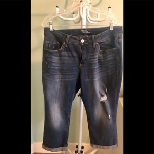 Time and True Jean capris!